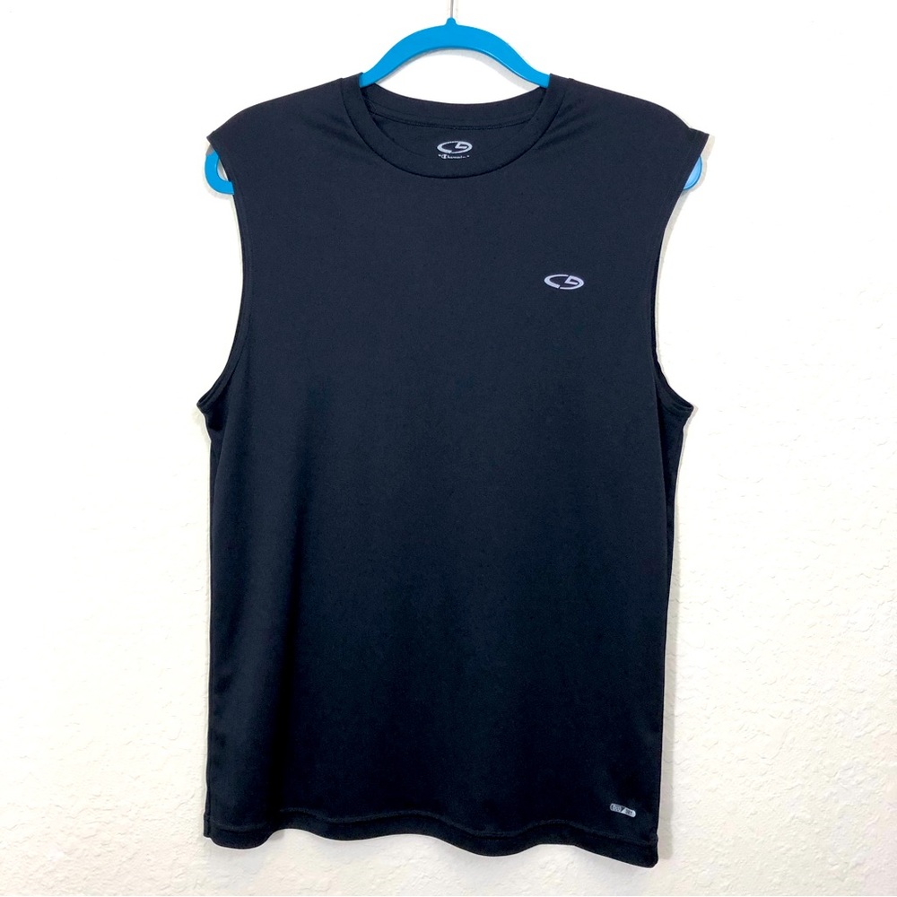 Champion Black Sleeveless Athletic Shirt